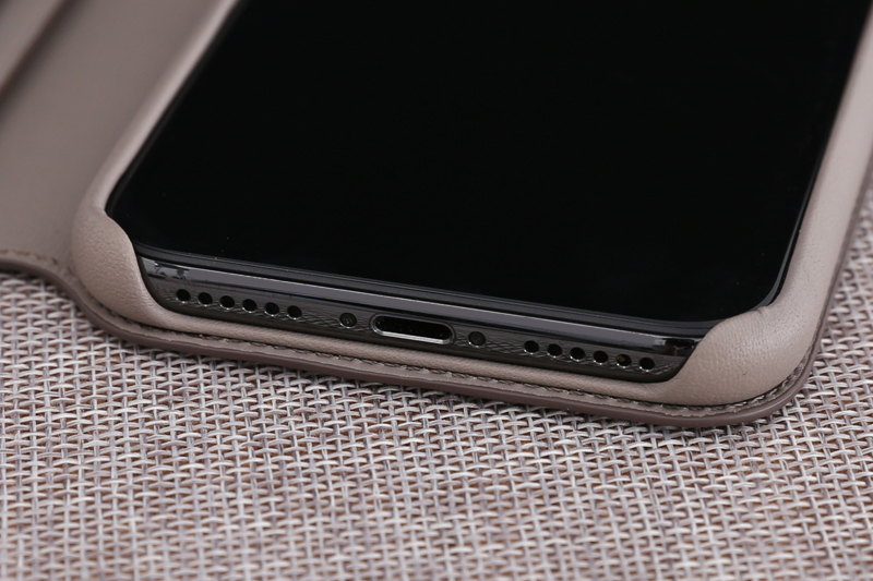 Ốp lưng iPhone X Nấp gập Folio Apple MQRY2 Màu Nâu