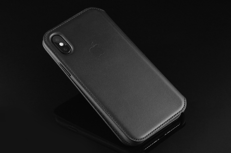 Ốp lưng iPhone X Nấp gập Folio Apple MQRY2 Màu Đen