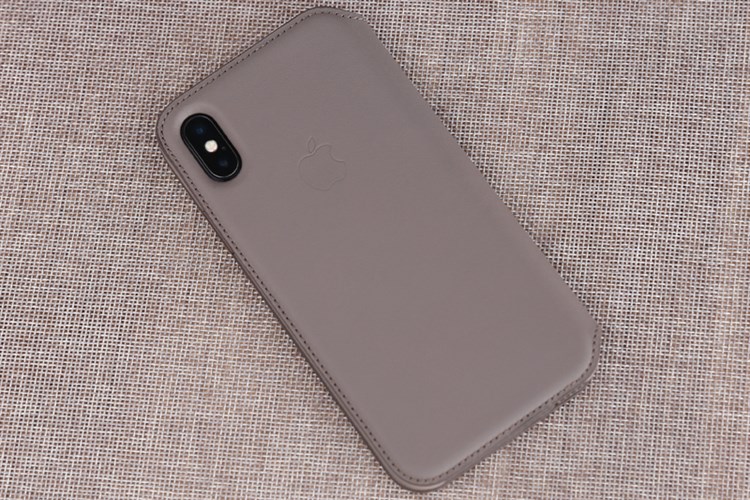 Ốp lưng iPhone X Nấp gập Folio Apple MQRY2 Màu Nâu