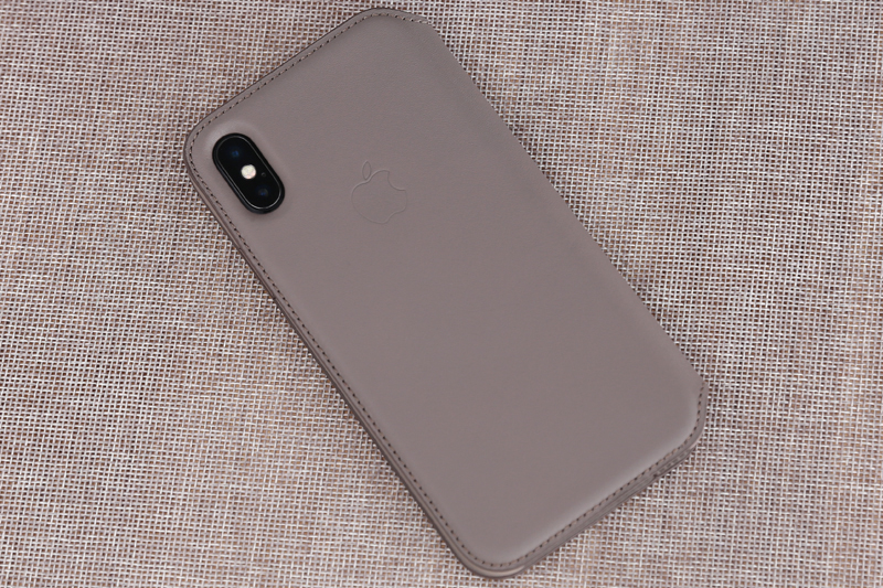 Ốp lưng iPhone X Nấp gập Folio Apple MQRY2 Màu Nâu