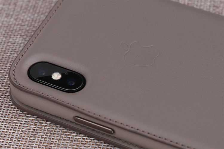 Ốp lưng iPhone X Nấp gập Folio Apple MQRY2 Màu Nâu