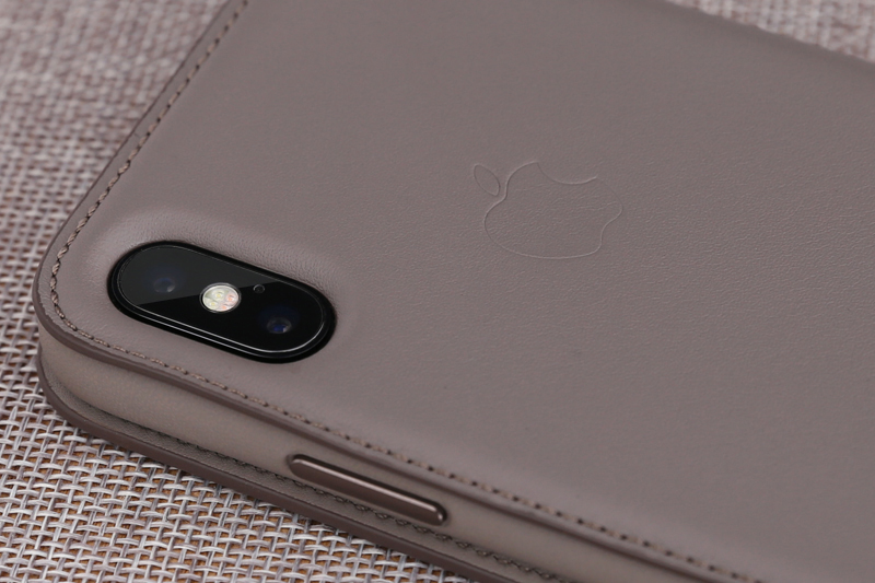 Ốp lưng iPhone X Nấp gập Folio Apple MQRY2 Màu Nâu