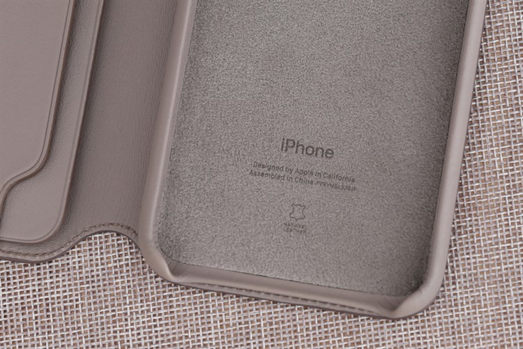 Ốp lưng iPhone X Nấp gập Folio Apple MQRY2 Màu Nâu
