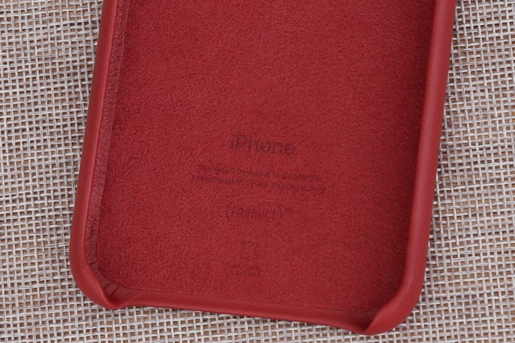 Ốp lưng iPhone 8 - iPhone 7 da Apple MQHA2 Đỏ Màu Đỏ