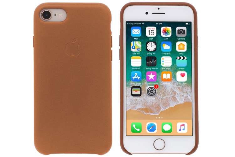 Ốp lưng iPhone 7/ 8 da Apple MQH72 Da Bò Màu Vàng
