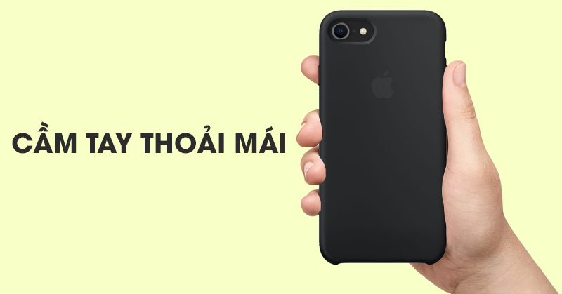 Ốp lưng iPhone 8 - iPhone 7 Silicone Apple MQGK2 Đen