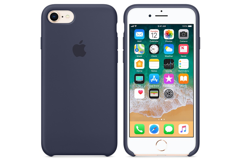 Ốp lưng iPhone 7-iPhone 8 Silicone Apple MQGM2 Xanh Dương - 2