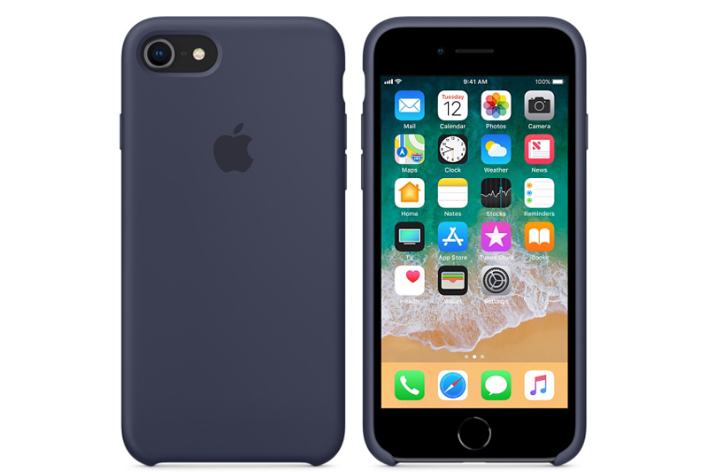 Ốp lưng iPhone 7-iPhone 8 Silicone Apple MQGM2 Xanh Dương - 3