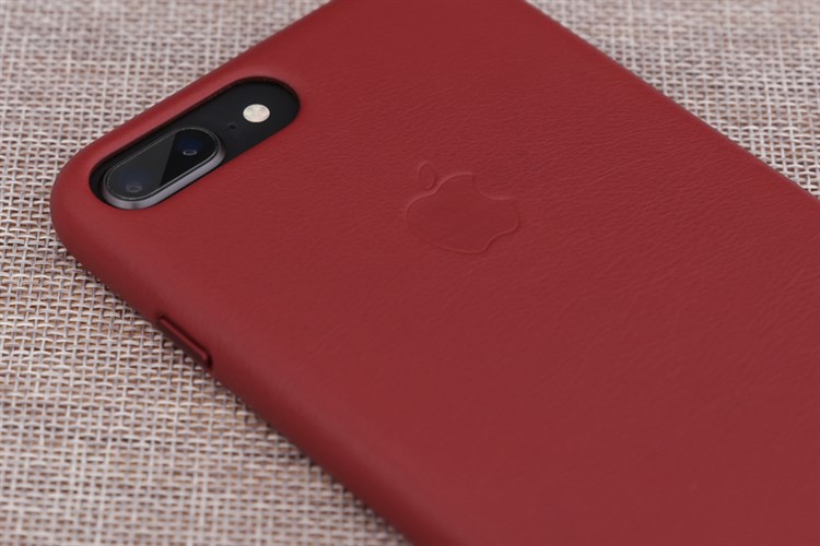Ốp lưng iPhone 8 Plus - iPhone 7 Plus da Apple MQHN2 Đỏ Màu Đỏ