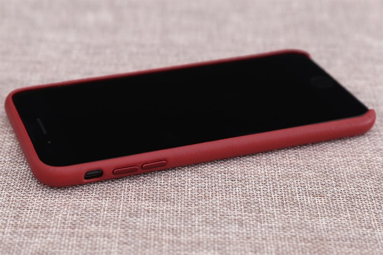 Ốp lưng iPhone 8 Plus - iPhone 7 Plus da Apple MQHN2 Đỏ Màu Đỏ