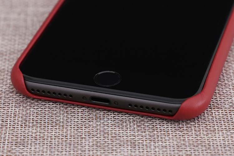 Ốp lưng iPhone 8 Plus - iPhone 7 Plus da Apple MQHN2 Đỏ Màu Đỏ