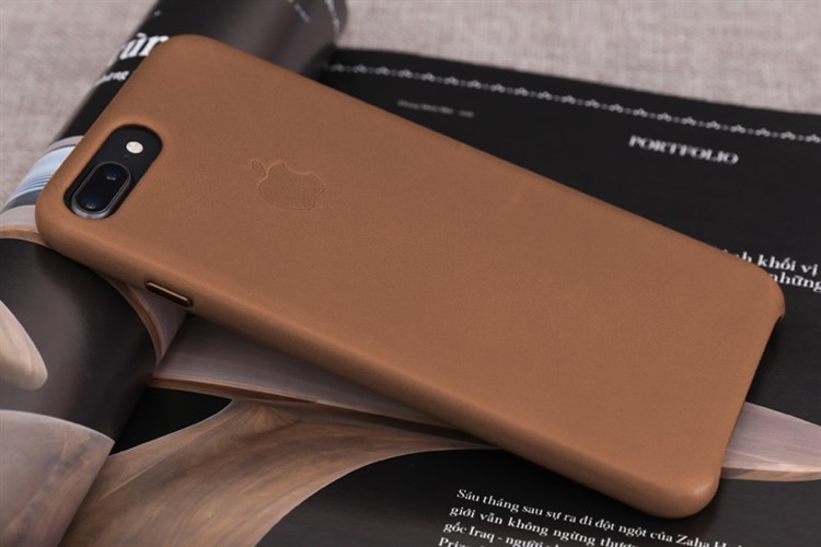 Ốp lưng iPhone 8 Plus - iPhone 7 Plus da Apple MQHK2 Vàng Da Bò Màu Vàng