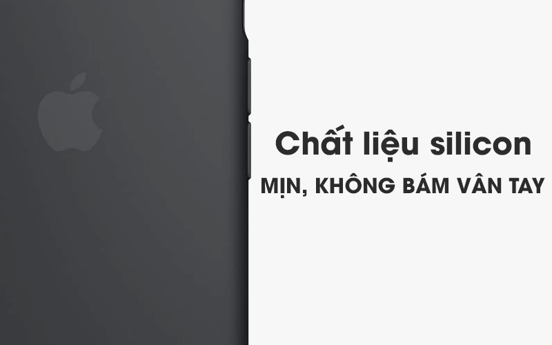 Ốp lưng iPhone 8 Plus - 7 Plus Silicone Apple MQGW2 Đen