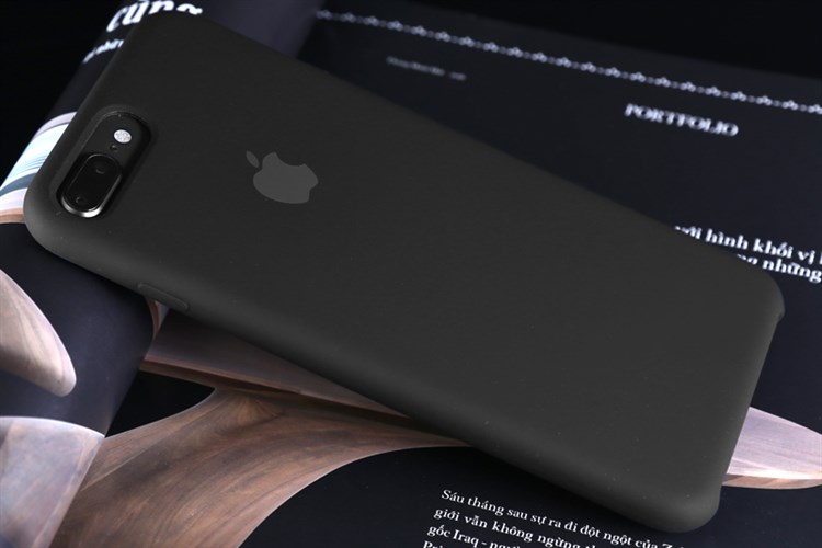 Ốp lưng iPhone 7 Plus/ 8 Plus Silicone Apple MQGW2 Chính hãng Màu Đen