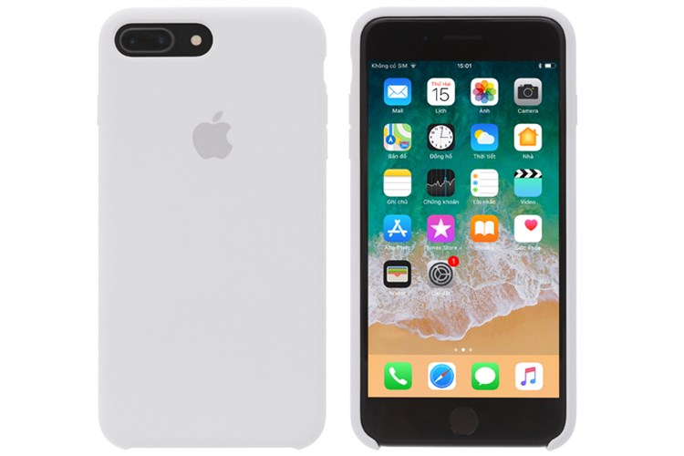 Ốp lưng iPhone 7 Plus/ 8 Plus Silicone Apple MQGX2 Màu Trắng