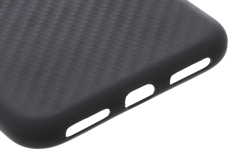 Ốp lưng iPhone X Nhựa dẻo Carbon Fibre COSANO