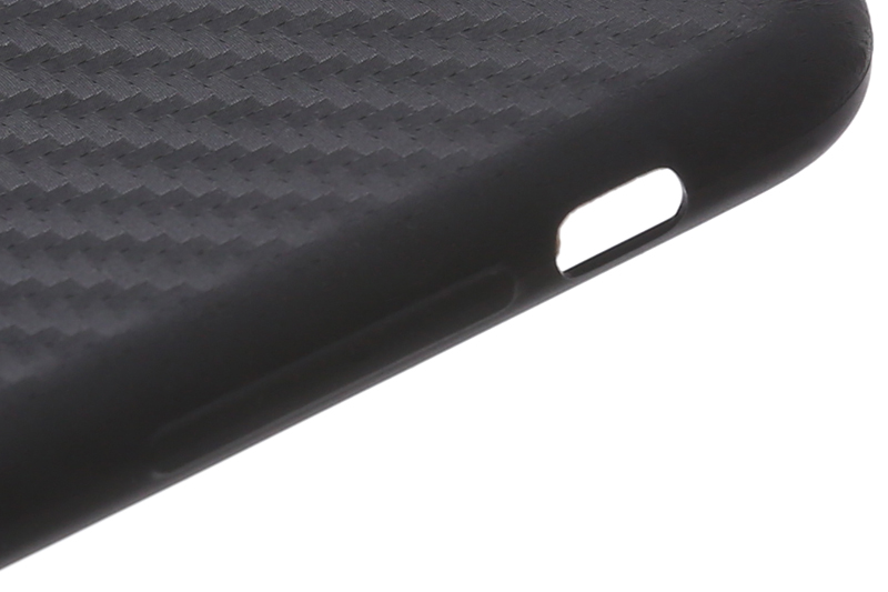 Ốp lưng iPhone X Nhựa dẻo Carbon Fibre COSANO