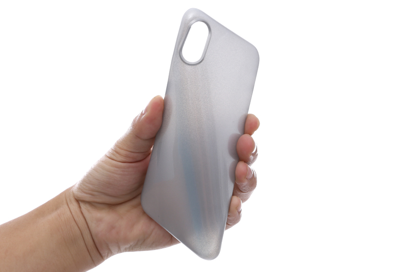 Ốp lưng iPhone X Nhựa dẻo Fibrin JM