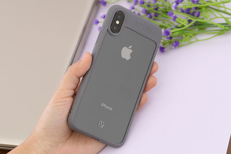 Ốp lưng iPhone X Nhựa cứng viền dẻo Pure III JM