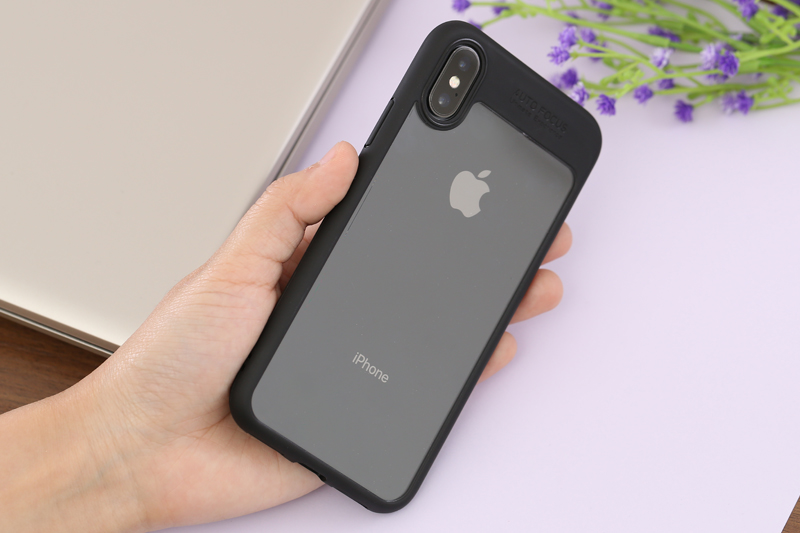 Ốp lưng iPhone X Nhựa dẻo viền cứng Pure III