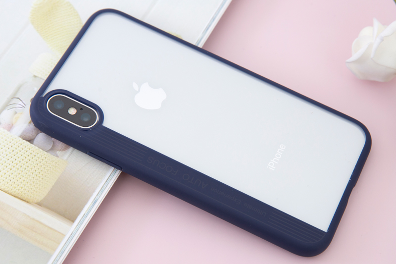 Ốp lưng iPhone X Nhựa dẻo viền cứng Pure V