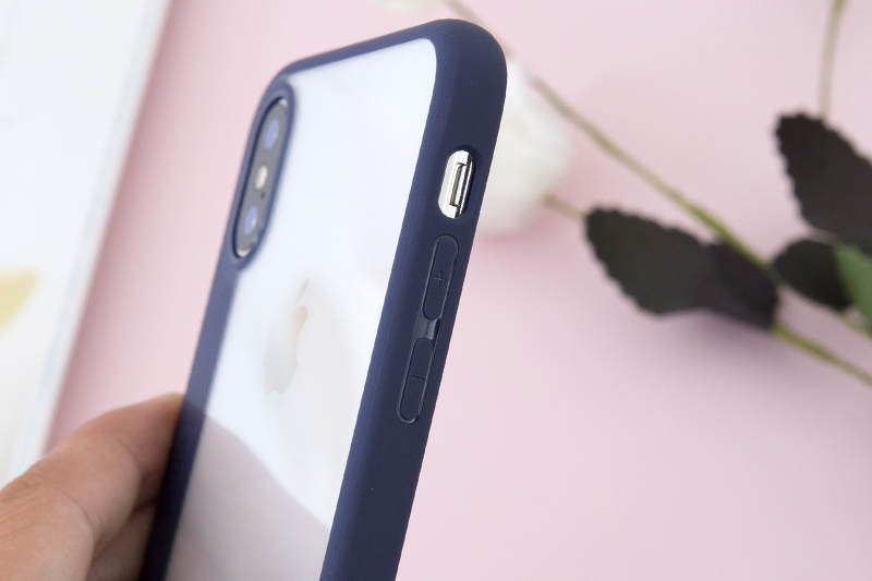 Ốp lưng iPhone X Nhựa dẻo viền cứng Pure V