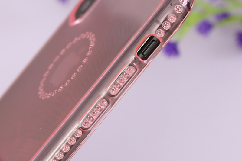 Ốp lưng iPhone X Nhựa dẻo Lady Diamond Tpu Case OSMIA