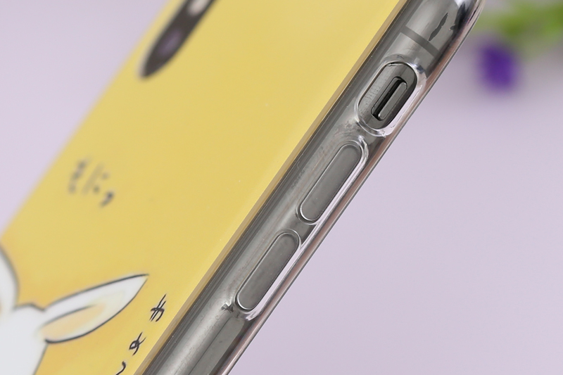 Ốp lưng iPhone X Nhựa cứng viền dẻo Cream COSANO SR171201 Thỏ