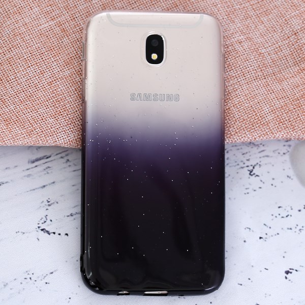 Ốp lưng Galaxy J7 pro Nhựa dẻo Shining Powder COSANO Xám trong