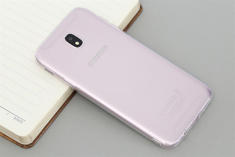 Ốp lưng Galaxy J7 pro Nhựa dẻo COSANO Nude Màu Trắng