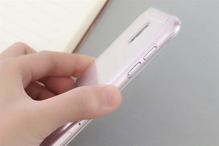 Ốp lưng Galaxy J7 pro Nhựa dẻo COSANO Nude Màu Trắng