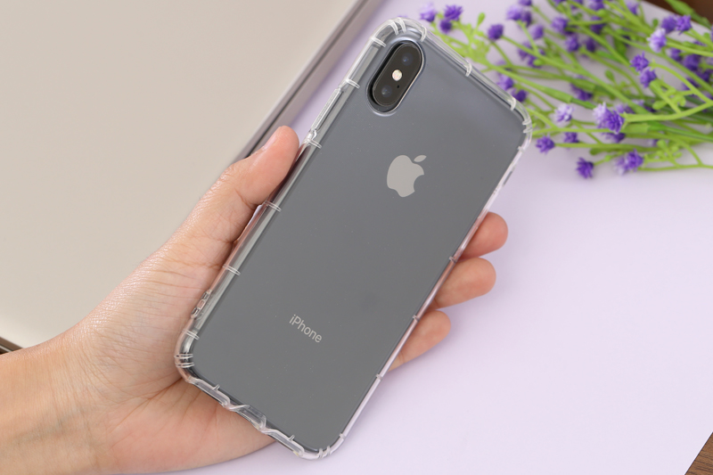 Ốp lưng iPhone X Nhựa dẻo Air Shock JM Pbag