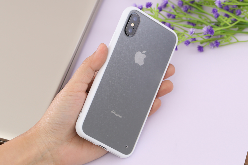 Ốp lưng iPhone X Nhựa cứng viền dẻo Skittles JM Pbag