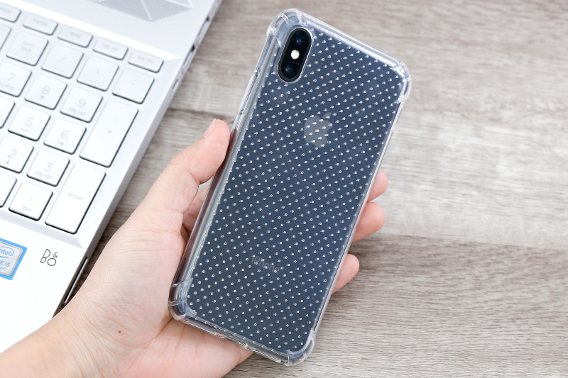 Ốp lưng iPhone X Nhựa dẻo Transperent -Point-TPU OSMIA Pbag