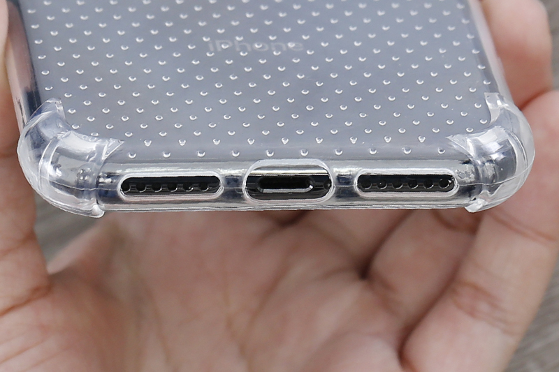 Ốp lưng iPhone X Nhựa dẻo Transperent -Point-TPU OSMIA Pbag