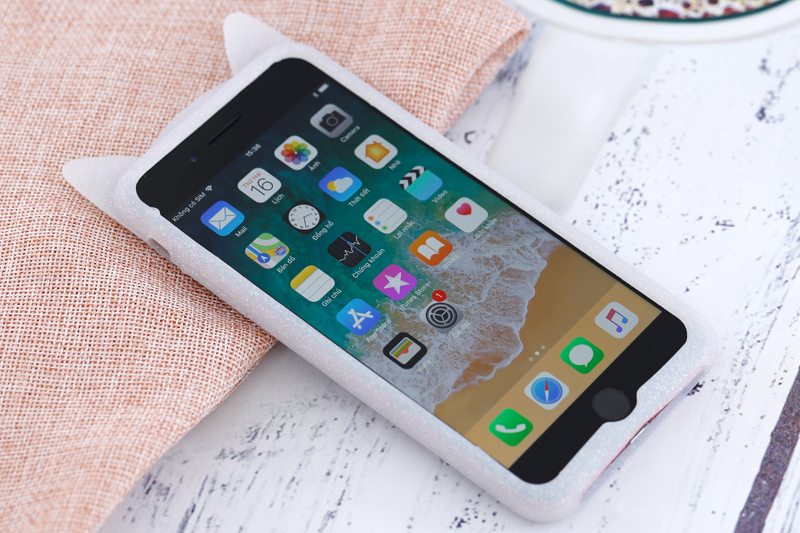 Ốp lưng iPhone 7 Plus/ 8 Plus Nhựa dẻo Cat-SILICON OSMIA Pbag