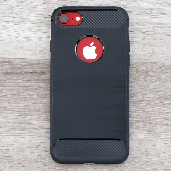 Ốp lưng iPhone 7-8 Nhựa dẻo Fancy COSANO Đen