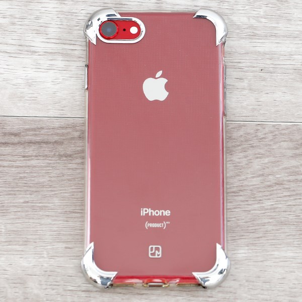 Ốp lưng iPhone 7-8 Nhựa dẻo Trivila JM Bạc
