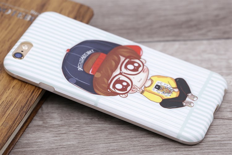 Ốp lưng iPhone 6-6S nhựa dẻo IMD printing OSMIA CK1802283 Màu Trắng