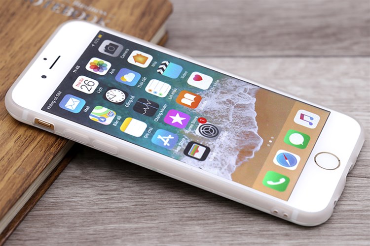 Ốp lưng iPhone 6-6S nhựa dẻo IMD printing OSMIA CK1802283 Màu Trắng