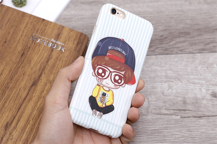 Ốp lưng iPhone 6-6S nhựa dẻo IMD printing OSMIA CK1802283 Màu Trắng