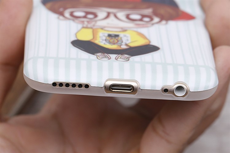 Ốp lưng iPhone 6-6S nhựa dẻo IMD printing OSMIA CK1802283 Màu Trắng