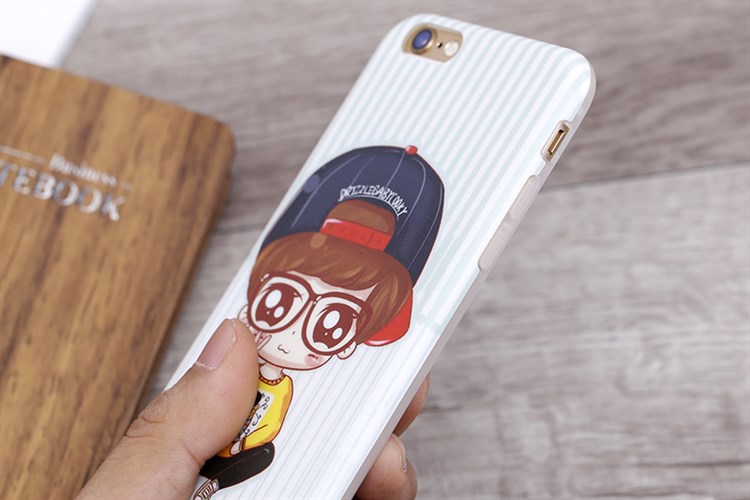 Ốp lưng iPhone 6-6S nhựa dẻo IMD printing OSMIA CK1802283 Màu Trắng