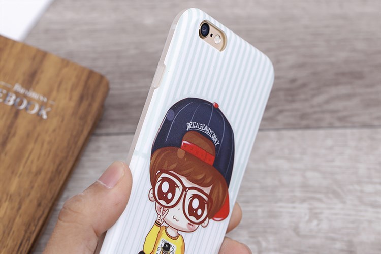 Ốp lưng iPhone 6-6S nhựa dẻo IMD printing OSMIA CK1802283 Màu Trắng