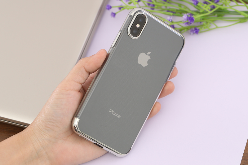 Ốp lưng iPhone X Nhựa dẻo Electroplate TPU T&B OSMIA