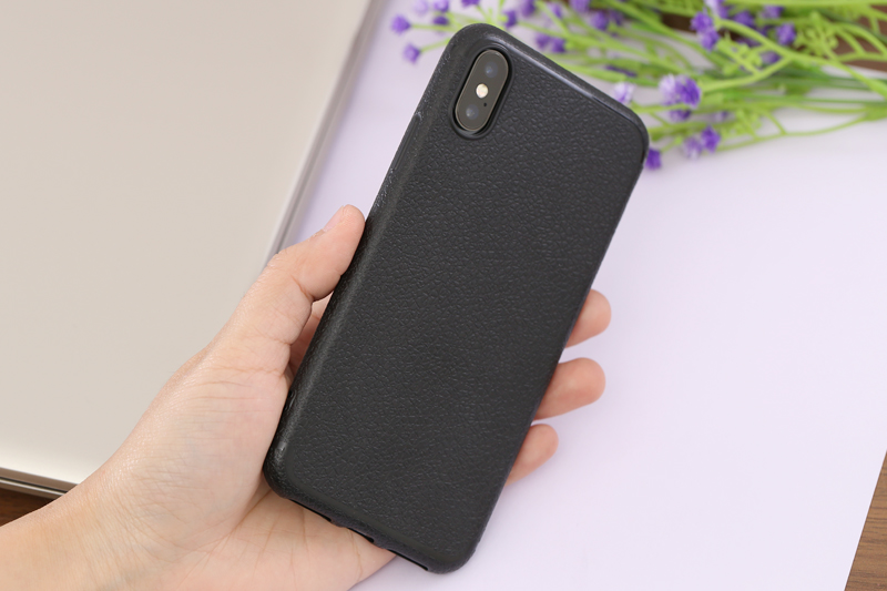 Ốp lưng iPhone X Nhựa dẻo TPU Bordure Texture case OSMIA