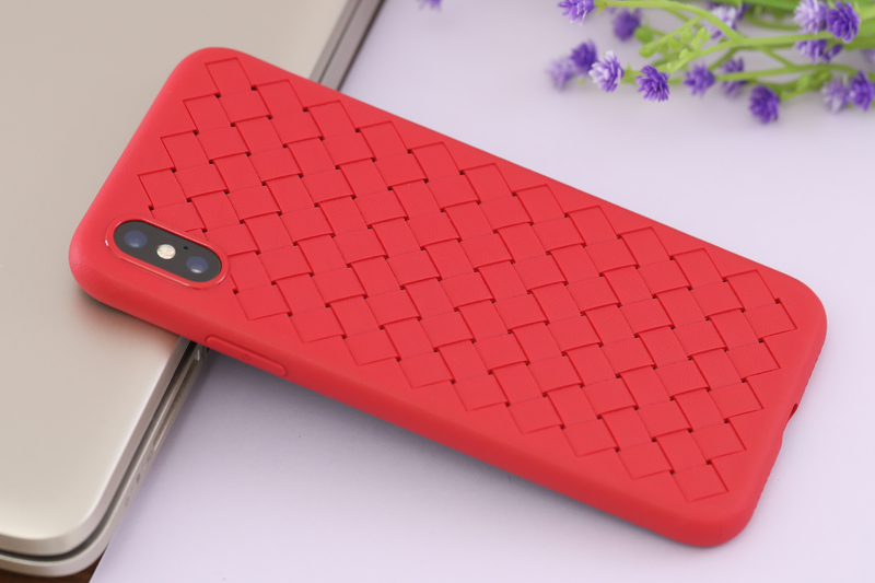 Ốp lưng iPhone X Nhựa dẻo Woven Tpu Case OSMIA