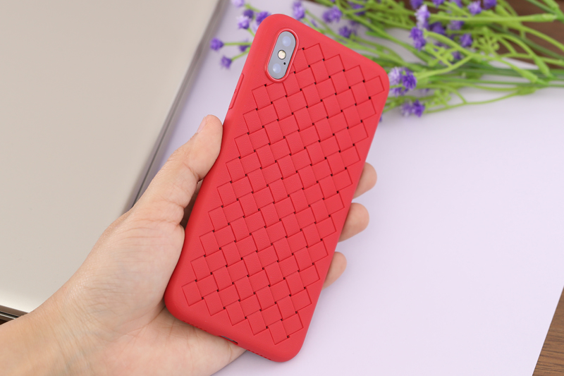 Ốp lưng iPhone X Nhựa dẻo Woven Tpu Case OSMIA