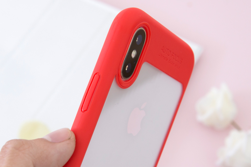 Ốp lưng iPhone X Nhựa dẻo viền cứng Pure III