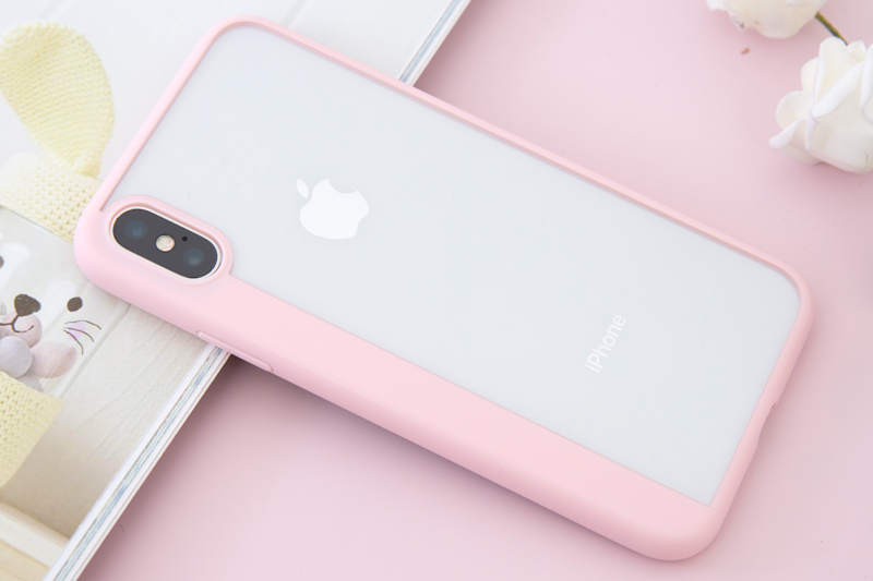 Ốp lưng iPhone X Nhựa dẻo viền cứng Pure V